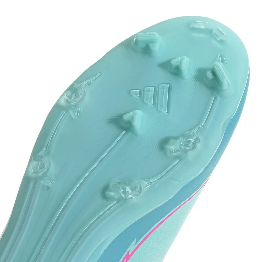 Adidas F50 League IH0928 Men's Flash Aqua Messi FG/MG Football Boots LIQ1497